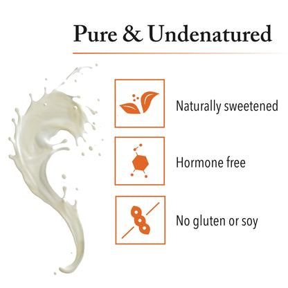 Whey Factors, Grass Fed Whey Protein Concentrate, Aids Muscle Development and Immune Health, Unflavored, 12 Oz